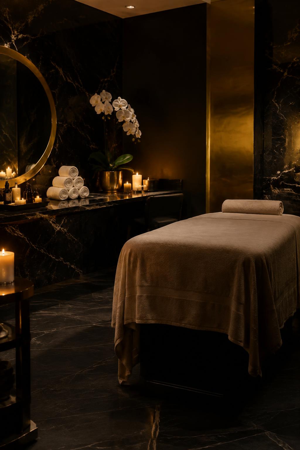 Treatment room at Chris Spa Massage